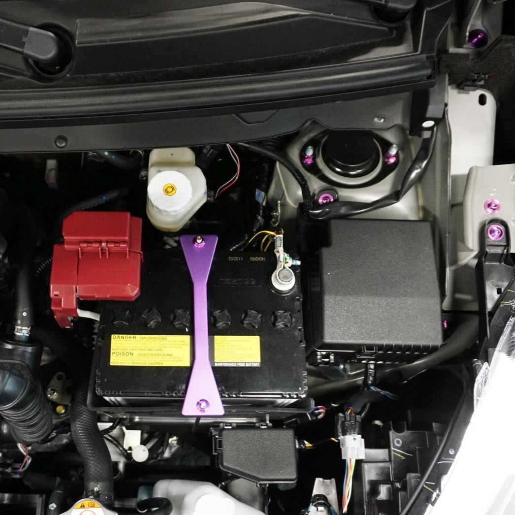 ZSPEC "Stage 3" Dress Up Bolts® Fastener Kit for '23+ Mitsubishi Mirage, Titanium