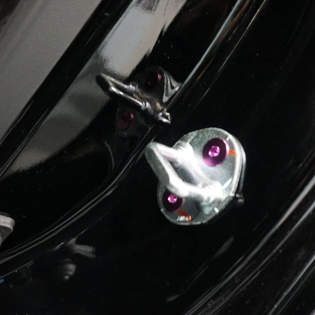 ZSPEC "Door Jams & Trunk-Area" Dress Up Bolts® Fastener Kit for '23+ Mitsubishi Mirage, Titanium