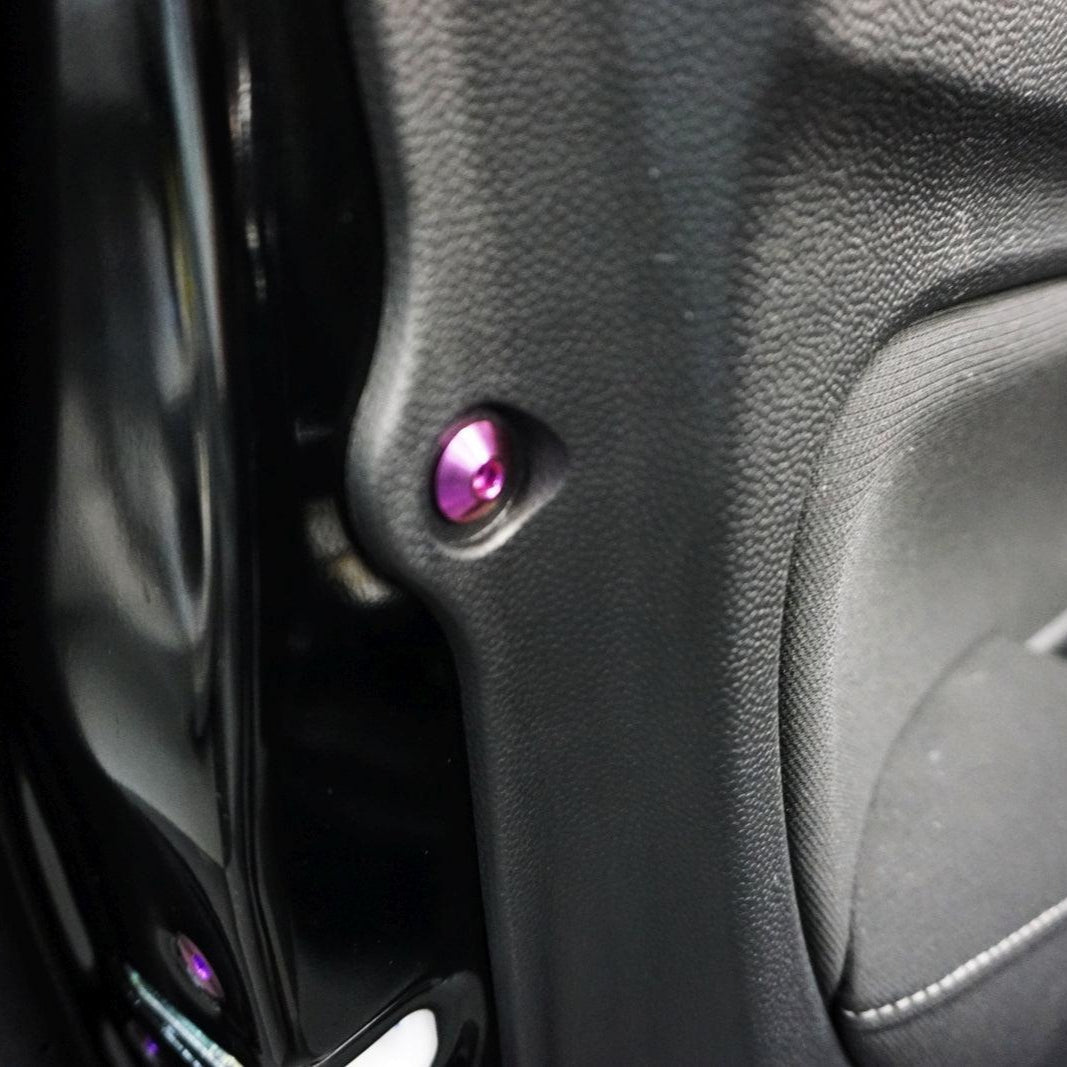 ZSPEC "Stage 3" Dress Up Bolts® Fastener Kit for '23+ Mitsubishi Mirage, Titanium