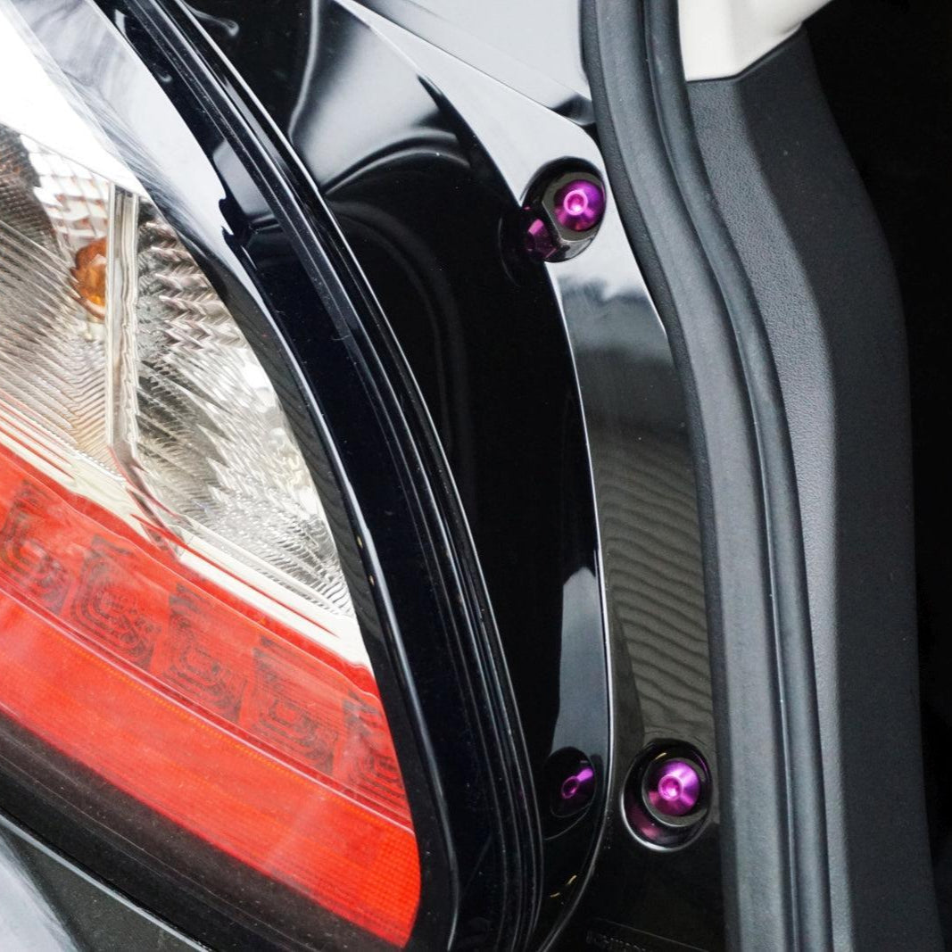 ZSPEC "Stage 3" Dress Up Bolts® Fastener Kit for '23+ Mitsubishi Mirage, Titanium