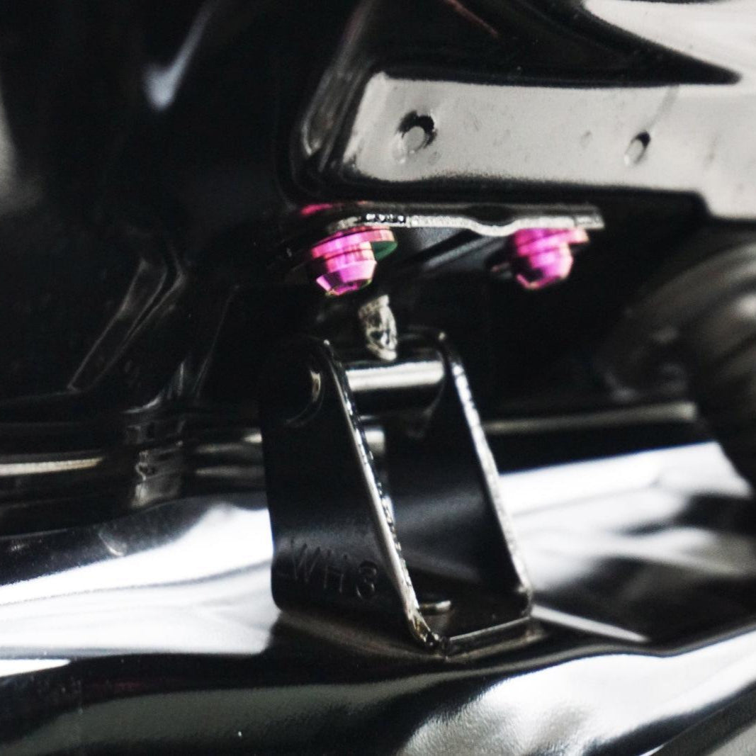 ZSPEC "Door Jams & Trunk-Area" Dress Up Bolts® Fastener Kit for '23+ Mitsubishi Mirage, Titanium