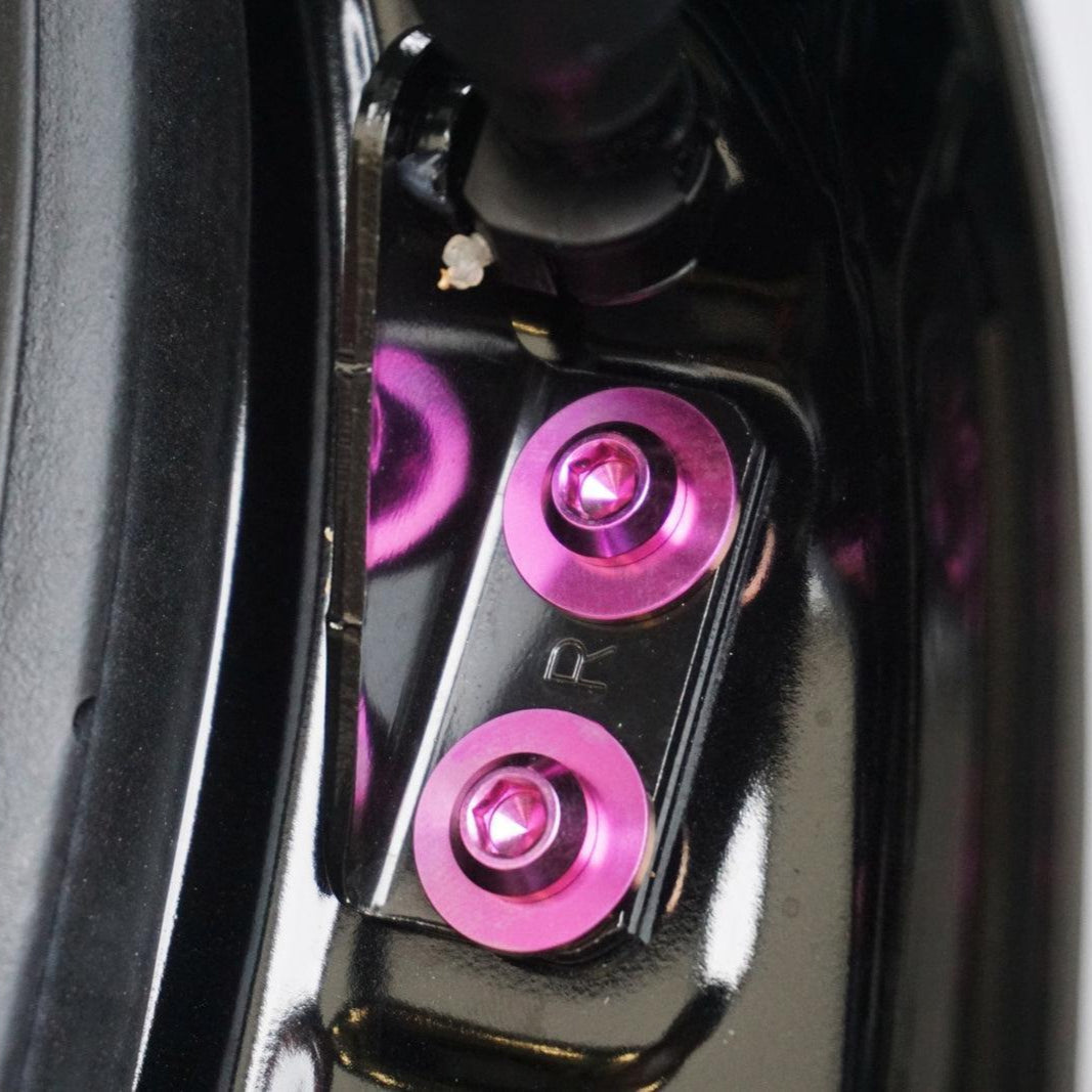 ZSPEC "Stage 3" Dress Up Bolts® Fastener Kit for '23+ Mitsubishi Mirage, Titanium