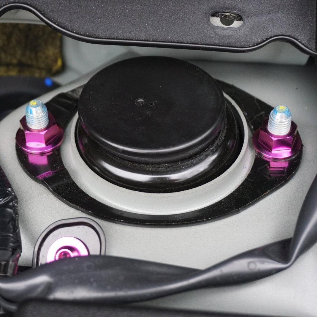 ZSPEC "Stage 1" Dress Up Bolts® Fastener Kit for '23+ Mitsubishi Mirage, Titanium