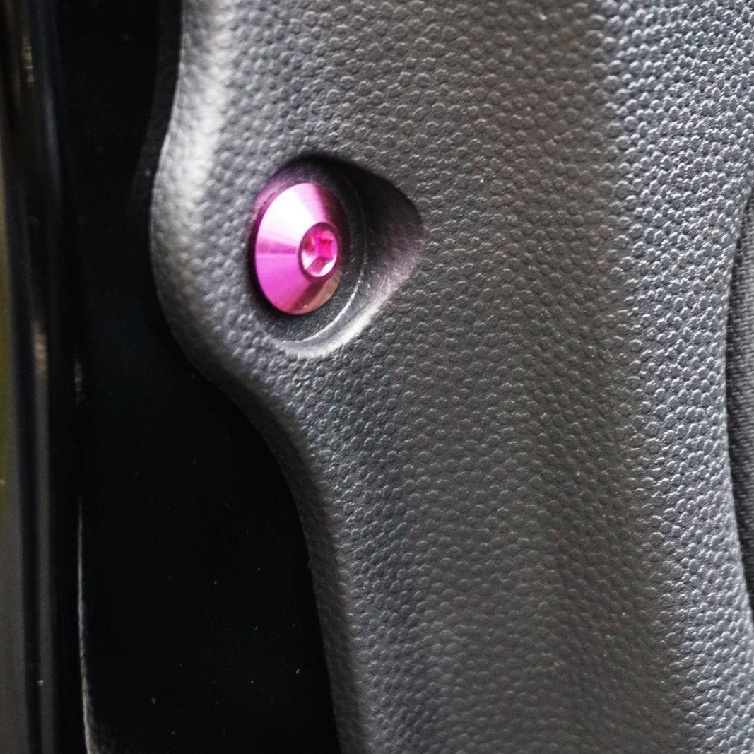 ZSPEC "Stage 3" Dress Up Bolts® Fastener Kit for '23+ Mitsubishi Mirage, Titanium