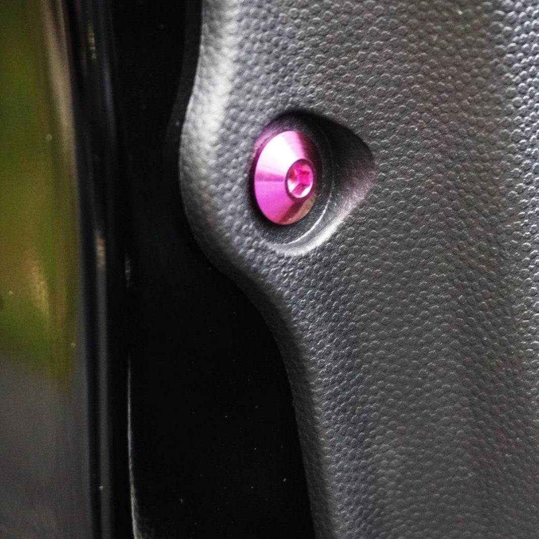 ZSPEC Stage-2 Dress Up Bolts® Fastener Kit for '23+ Mitsubishi Mirage, Titanium