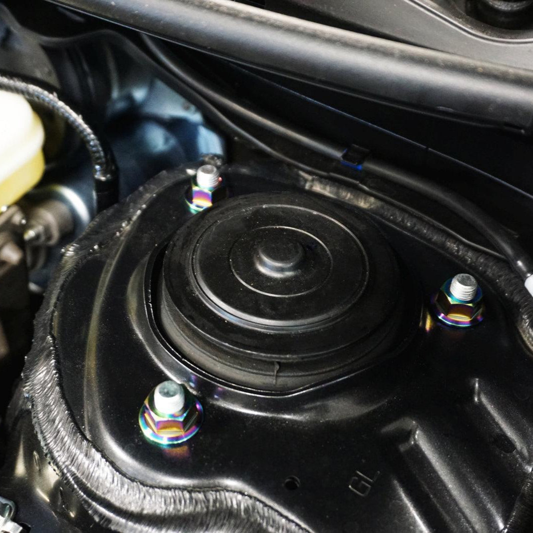 ZSPEC Front Struts Fastener Kit for '18-24 Subaru CrossTrek, Titanium Grade-5, Six Nuts