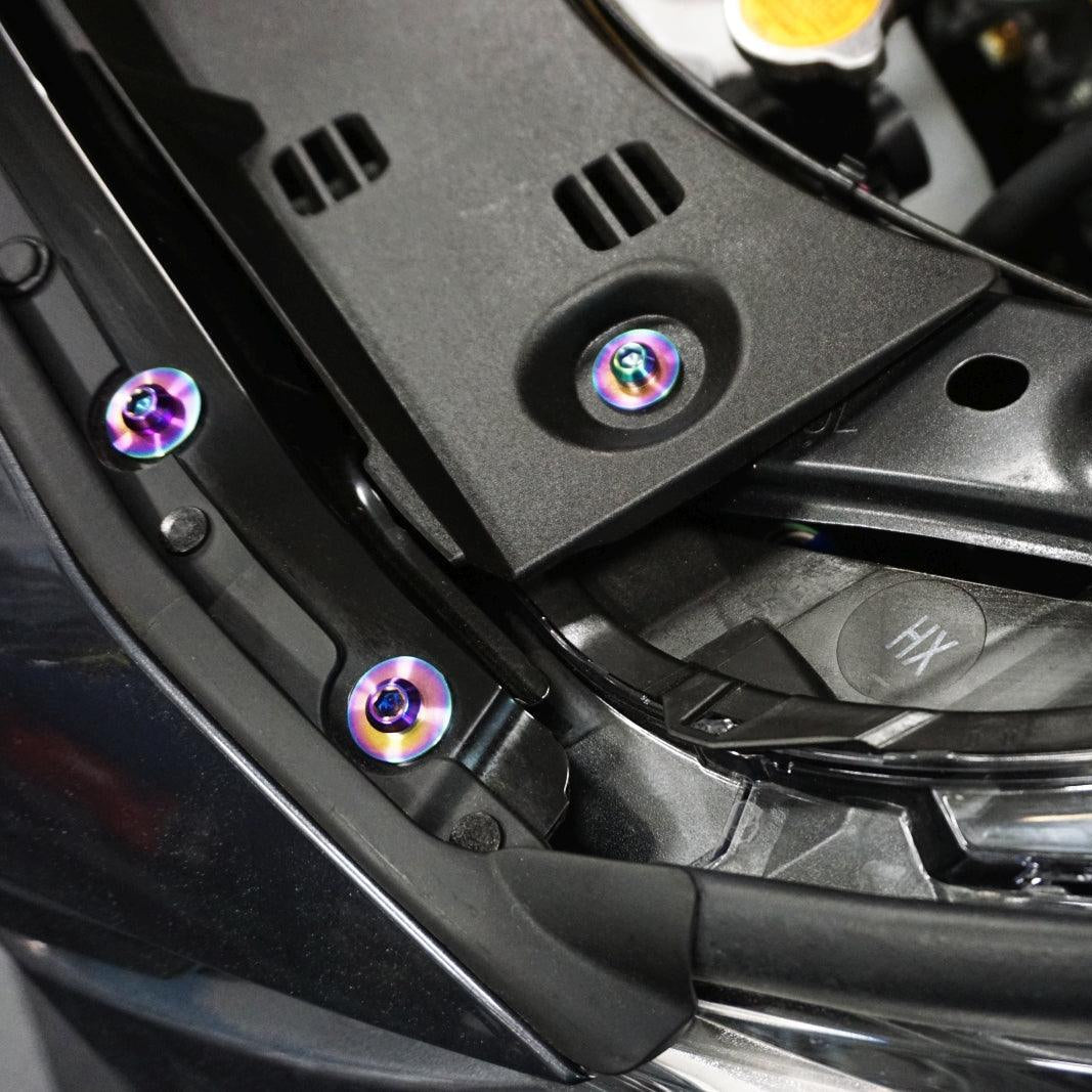 ZSPEC "Stage 2" Dress Up Bolts® Fastener Kit for '18-24 Subaru CrossTrek, Titanium