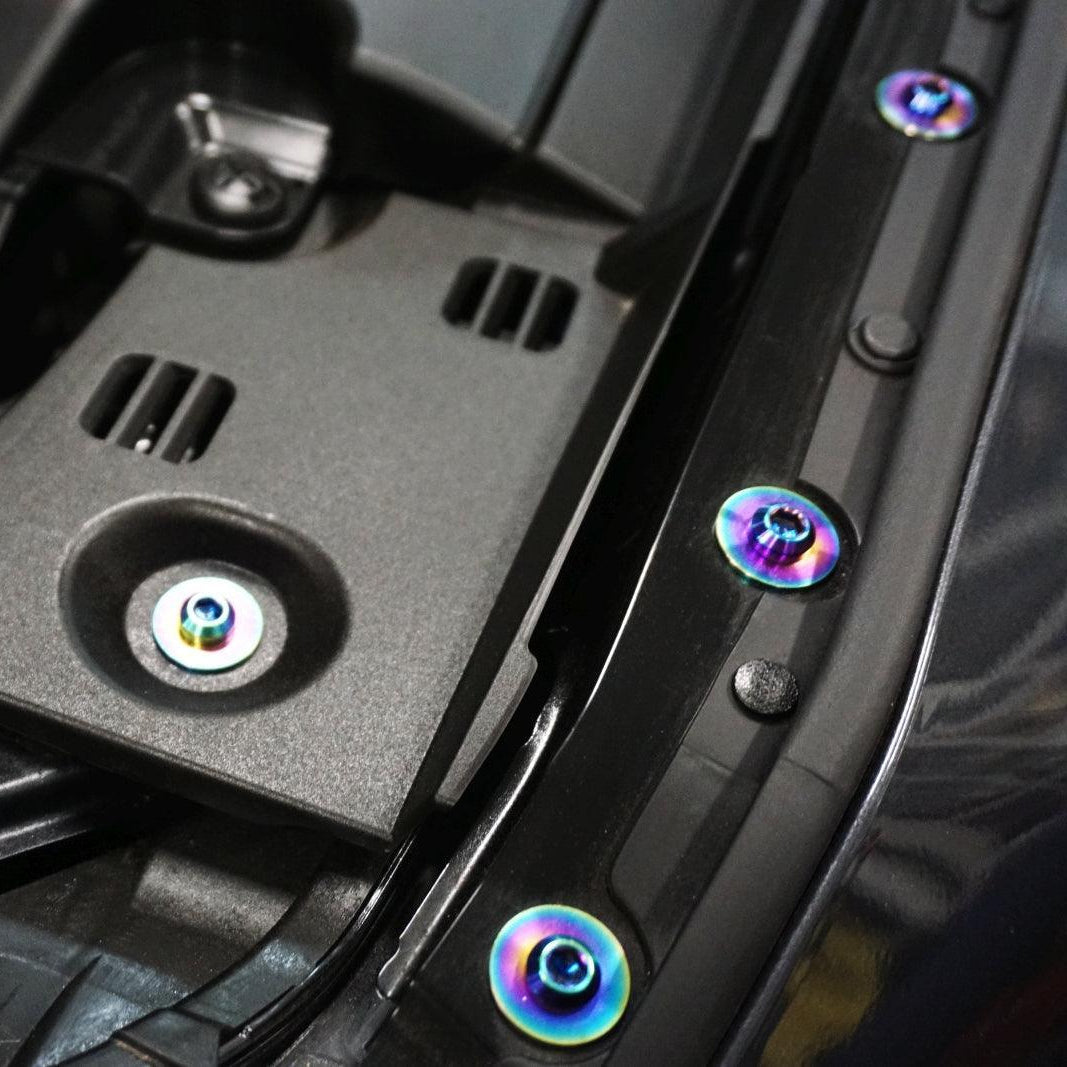 ZSPEC Stage-3 Dress Up Bolts® Fastener Kit for '18-24 Subaru CrossTrek, Titanium