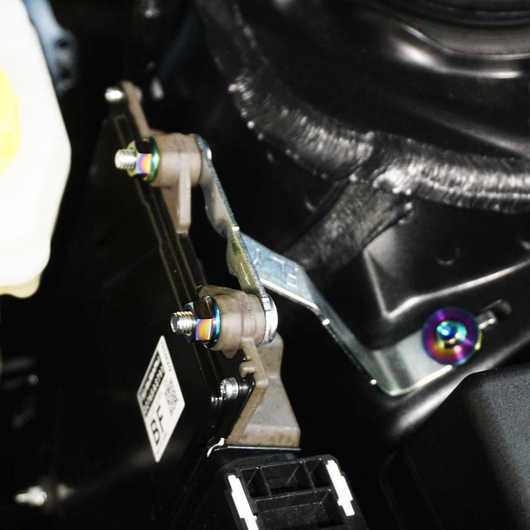 ZSPEC Stage-3 Dress Up Bolts® Fastener Kit for '18-24 Subaru CrossTrek, Titanium