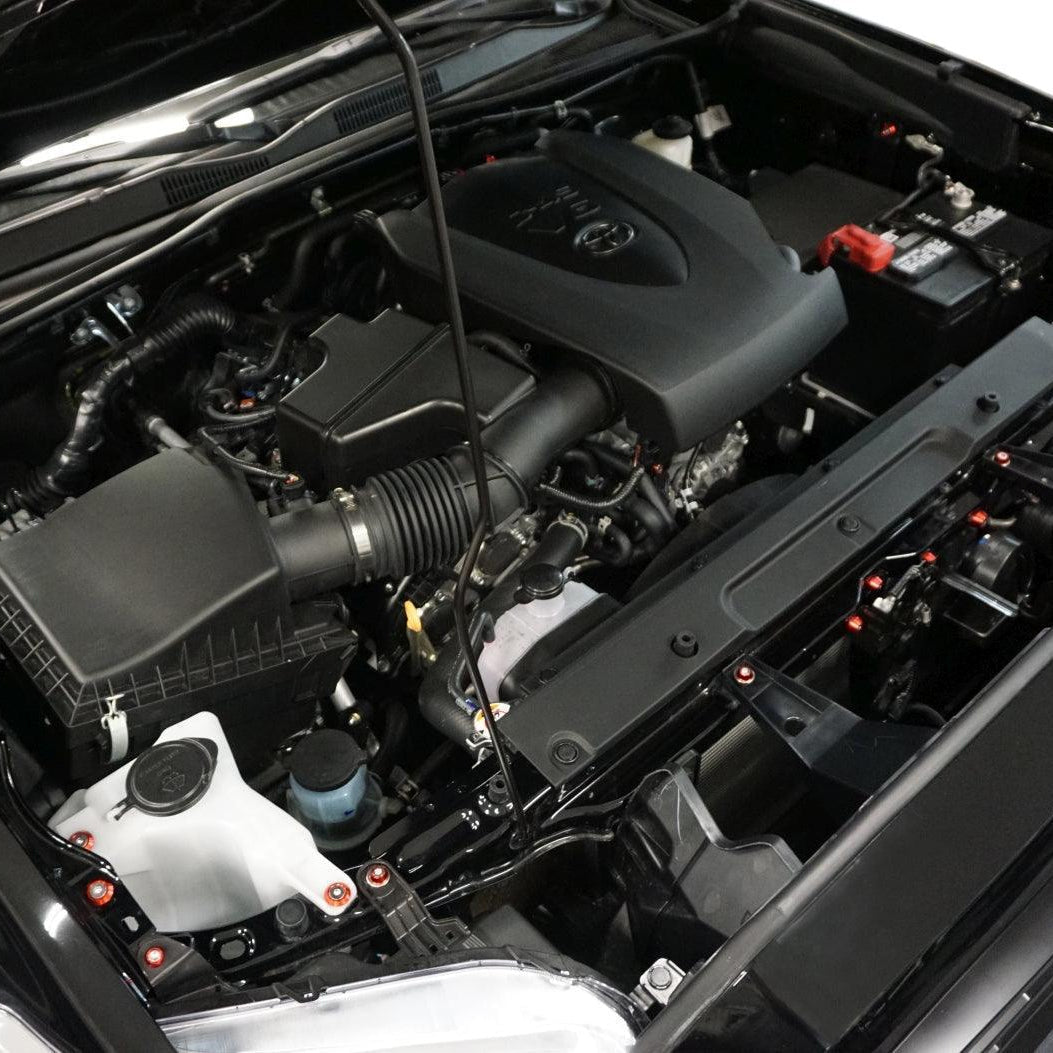 ZSPEC "Stage 2" Dress Up Bolts® Fastener Kit for '16-23 Toyota Tacoma N300, Stainless & Billet