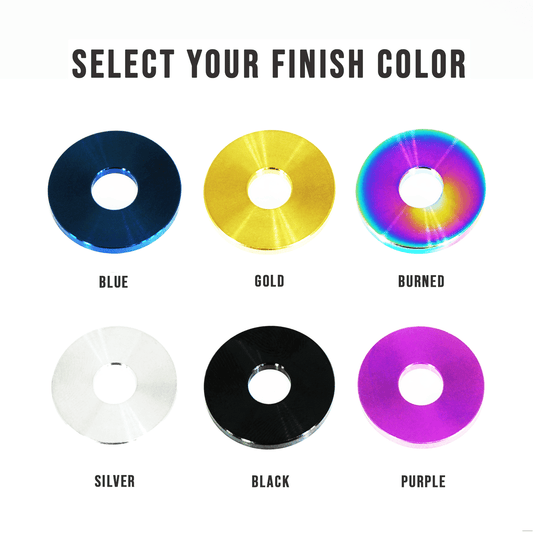 ZSPEC M6 Metric Fender-Flat Washers, Grade-5 Titanium, Per Each