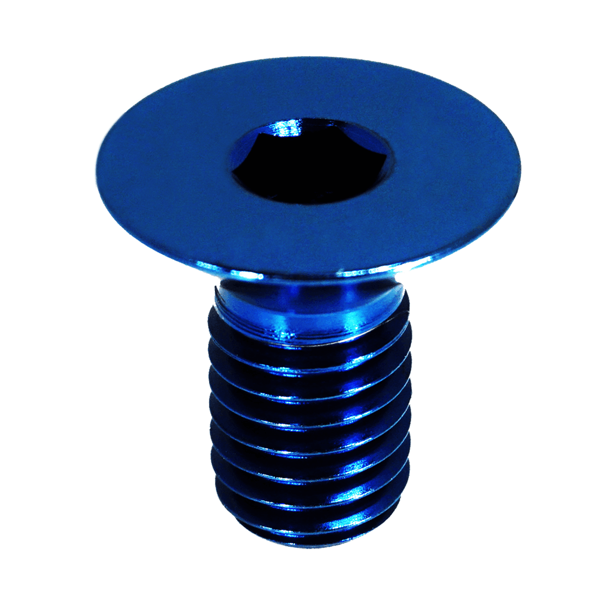 ZSPEC M6-1.0x12mm Flat-Head FHSC Fastener/Bolt, Titanium Grade-5, Per Each