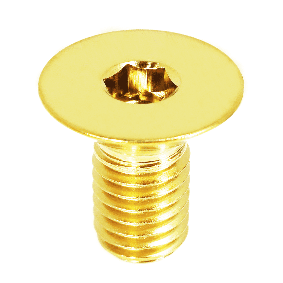 ZSPEC M6-1.0x16mm Flat-Head FHSC Fastener/Bolt, Titanium Grade-5, Per Each