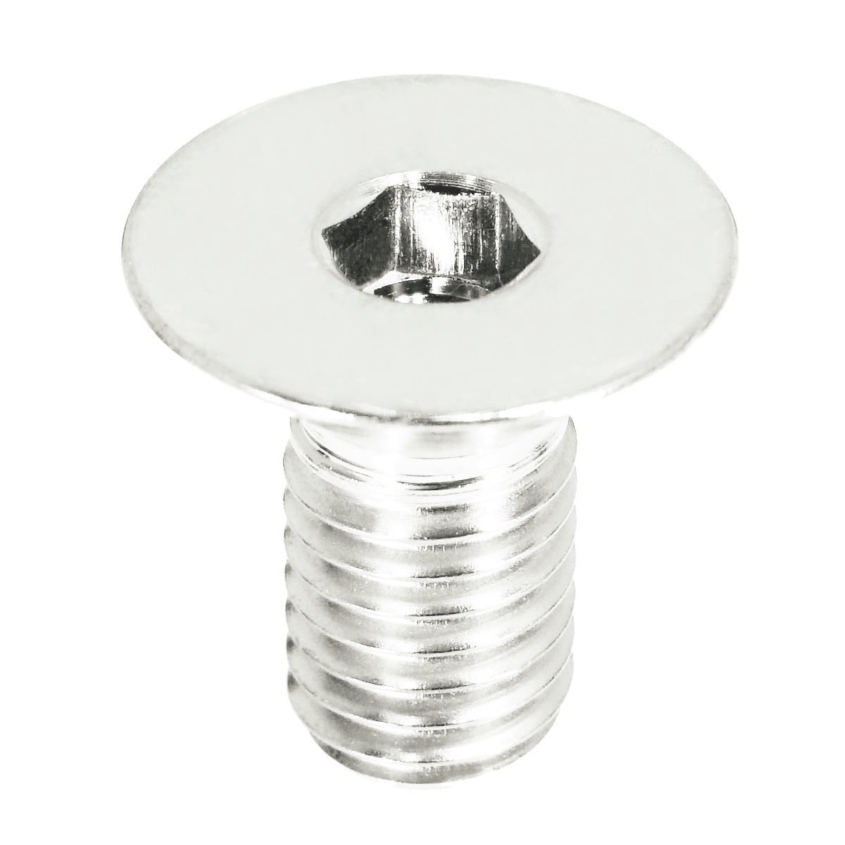 ZSPEC M6-1.0x12mm Flat-Head FHSC Fastener/Bolt, Titanium Grade-5, Per Each