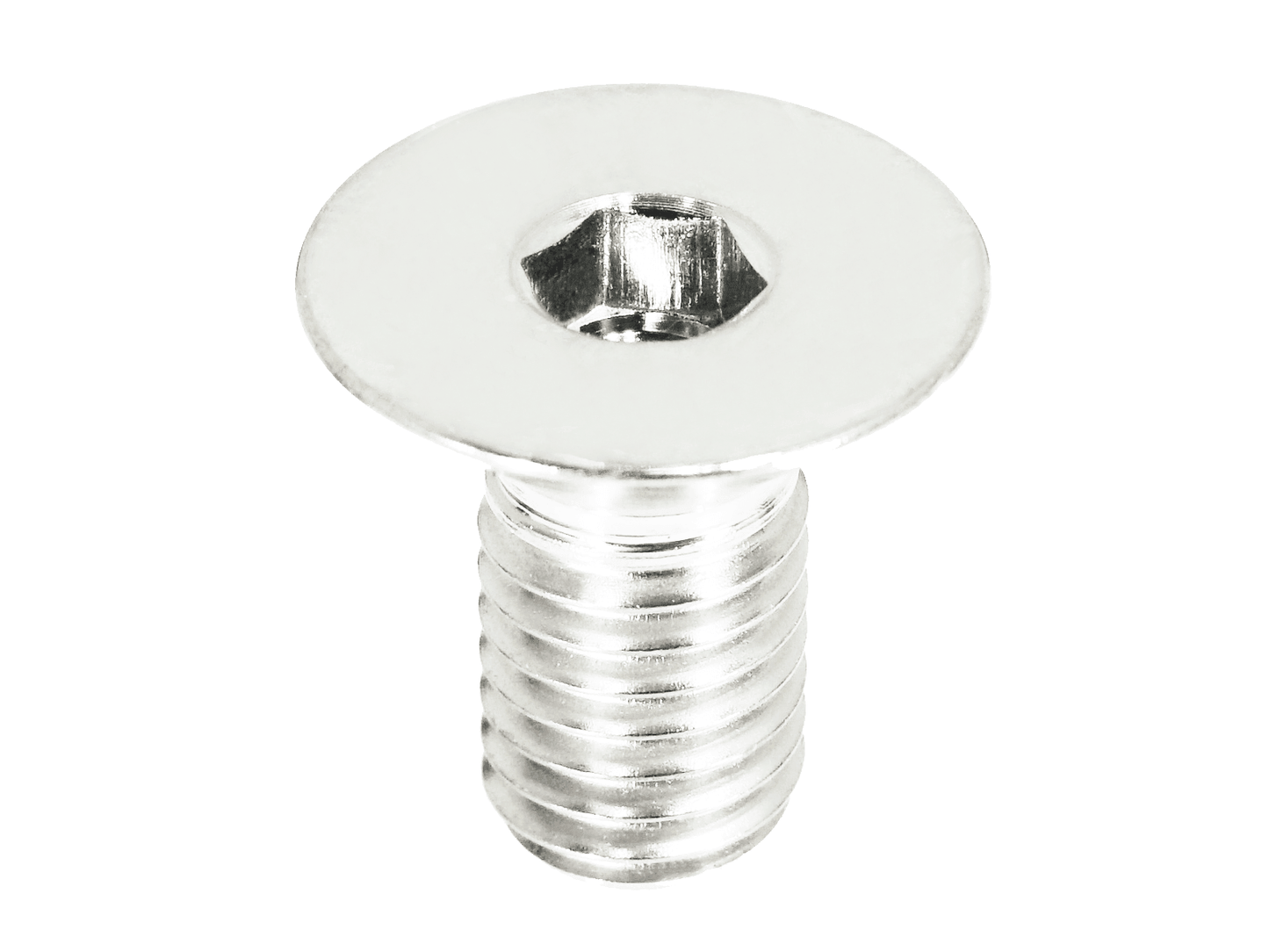 ZSPEC M6-1.0x30mm Flat-Head FHSC Fastener/Bolt, Titanium Grade-5, Per Each