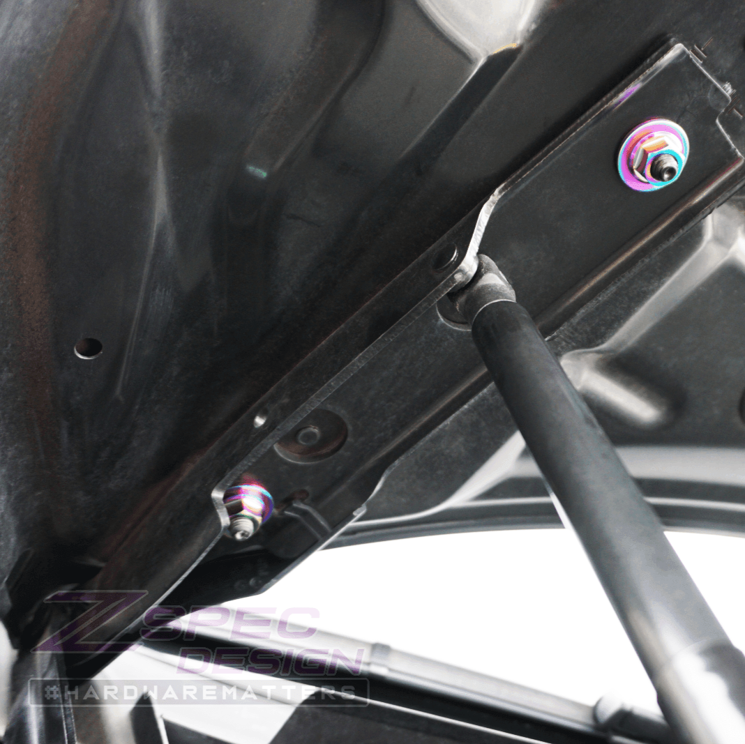 ZSPEC M8-1.25 Metric Flare Nut, Titanium Grade-5, Per Each