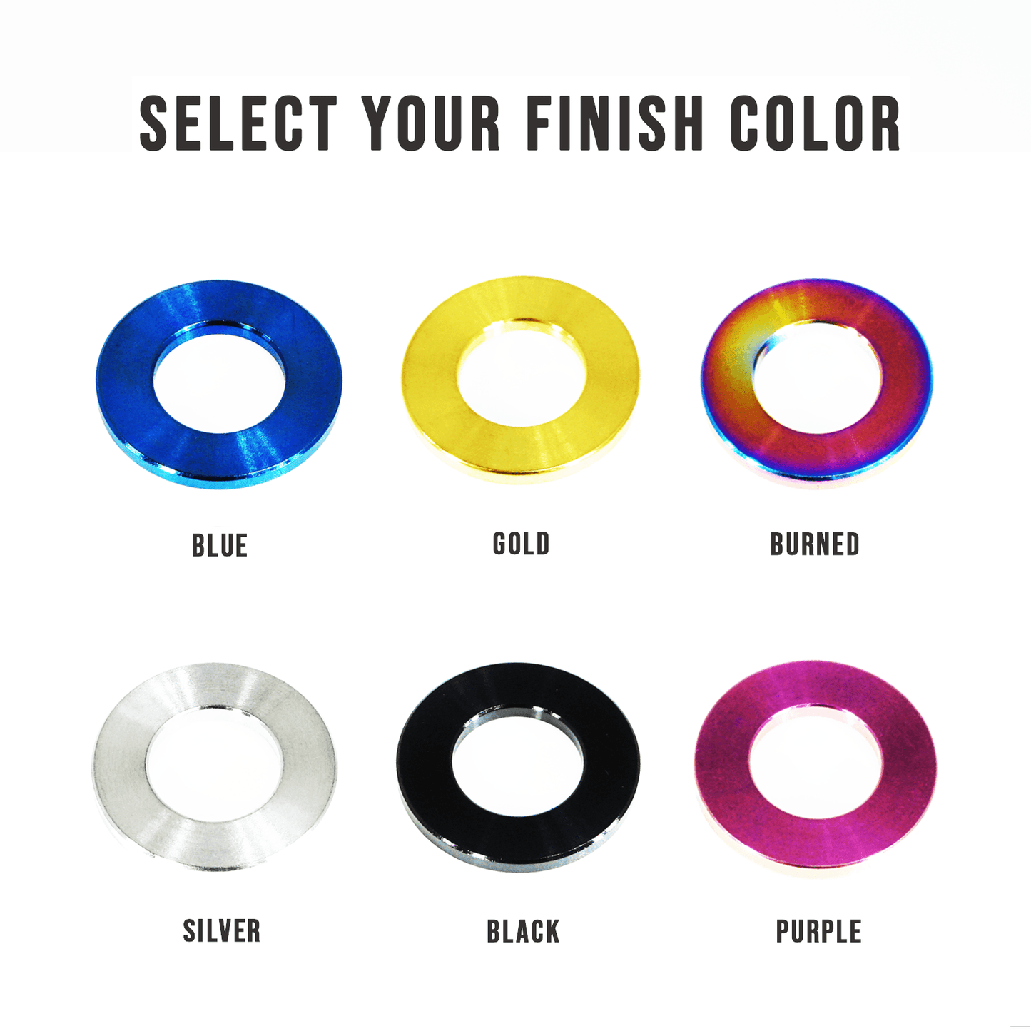 ZSPEC M10 Metric Flat Washers, Titanium Grade-5, Sold per Each