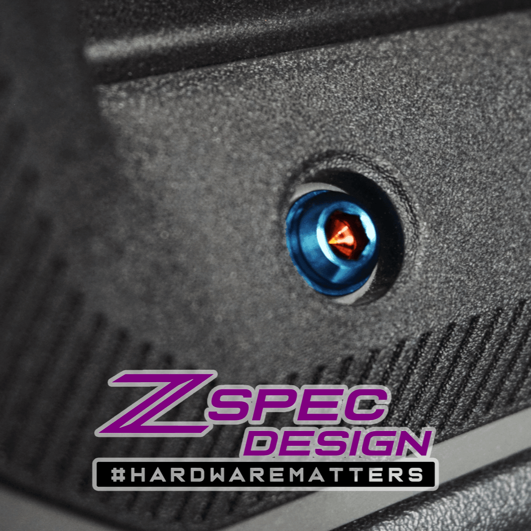 ZSPEC "Stage 3" Dress Up Bolts® Fastener Kit for 21+ Ford Bronco 2.7L, Titanium & Billet