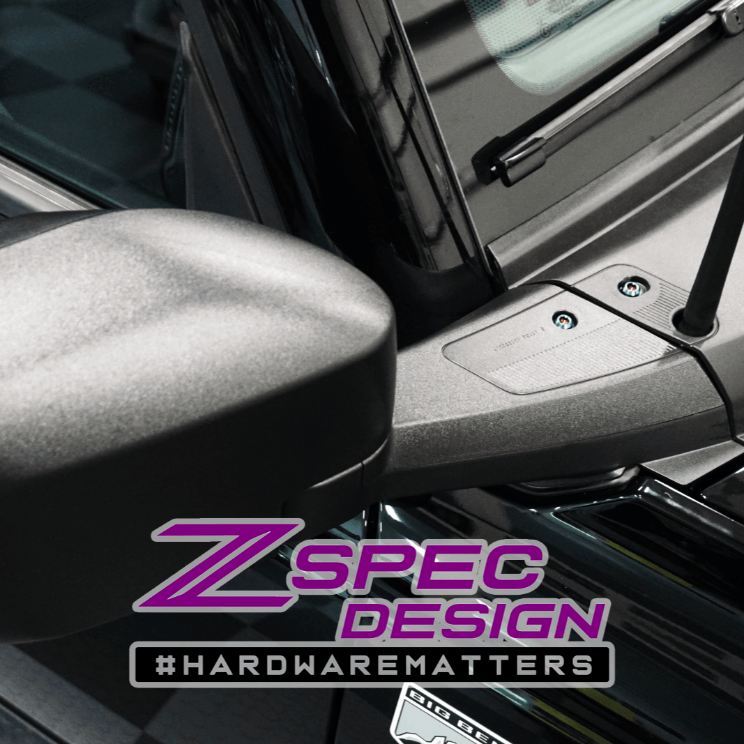 ZSPEC "Stage 3" Dress Up Bolts® Fastener Kit for 21+ Ford Bronco 2.7L, Titanium & Billet