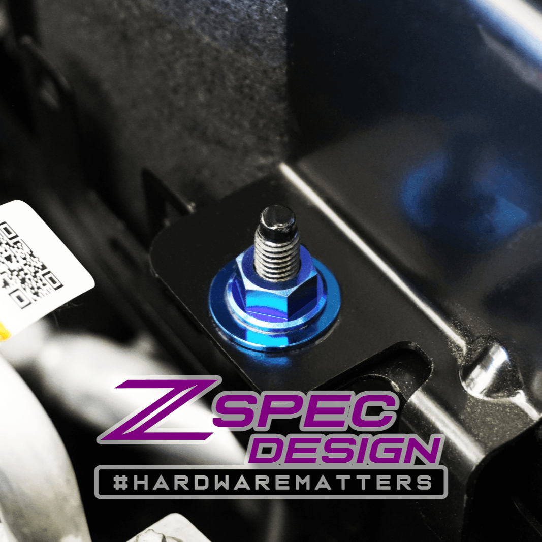 ZSPEC "Stage 3" Dress Up Bolts® Fastener Kit for 21+ Ford Bronco 2.7L, Titanium & Billet