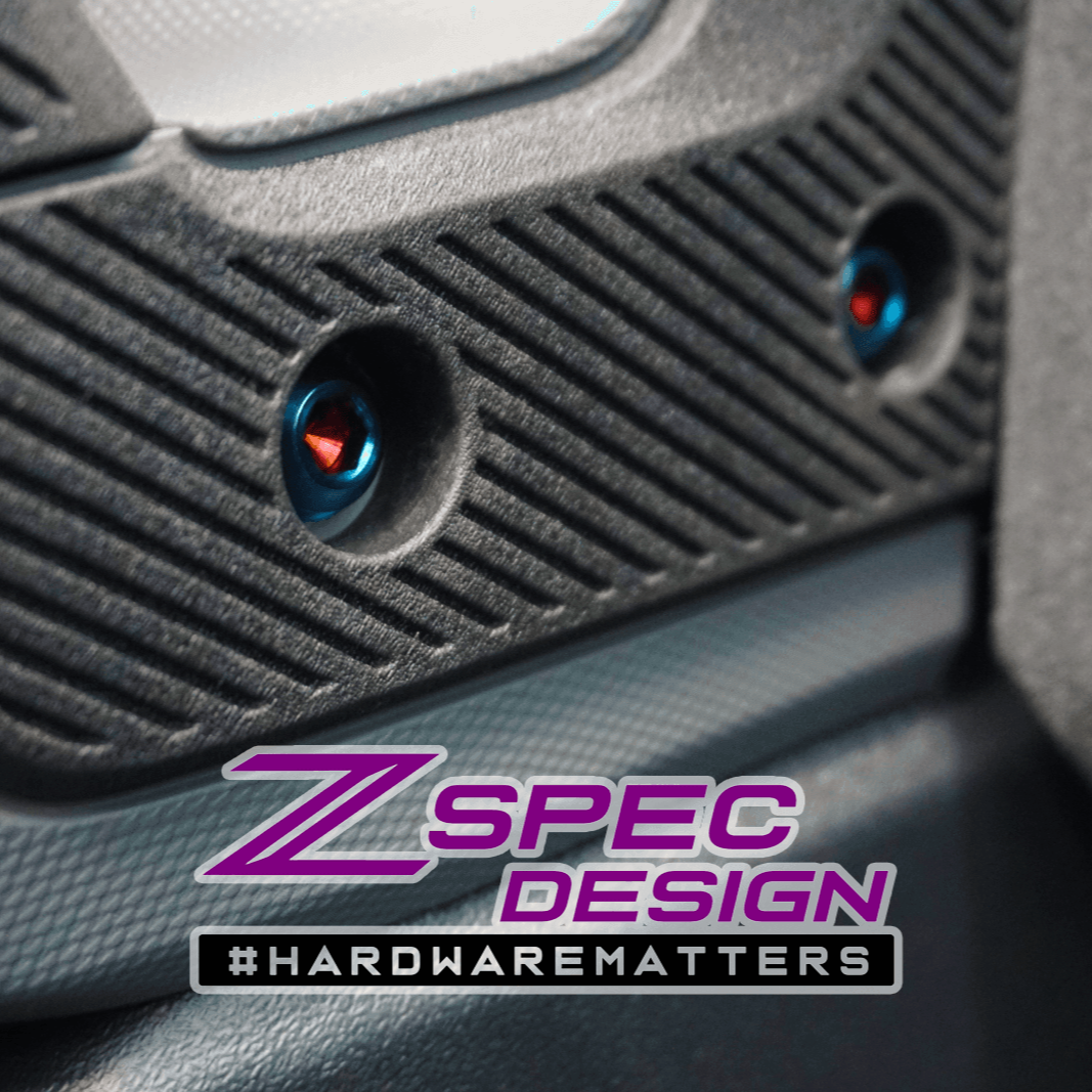 ZSPEC "Stage 3" Dress Up Bolts® Fastener Kit for 21+ Ford Bronco 2.7L, Titanium & Billet