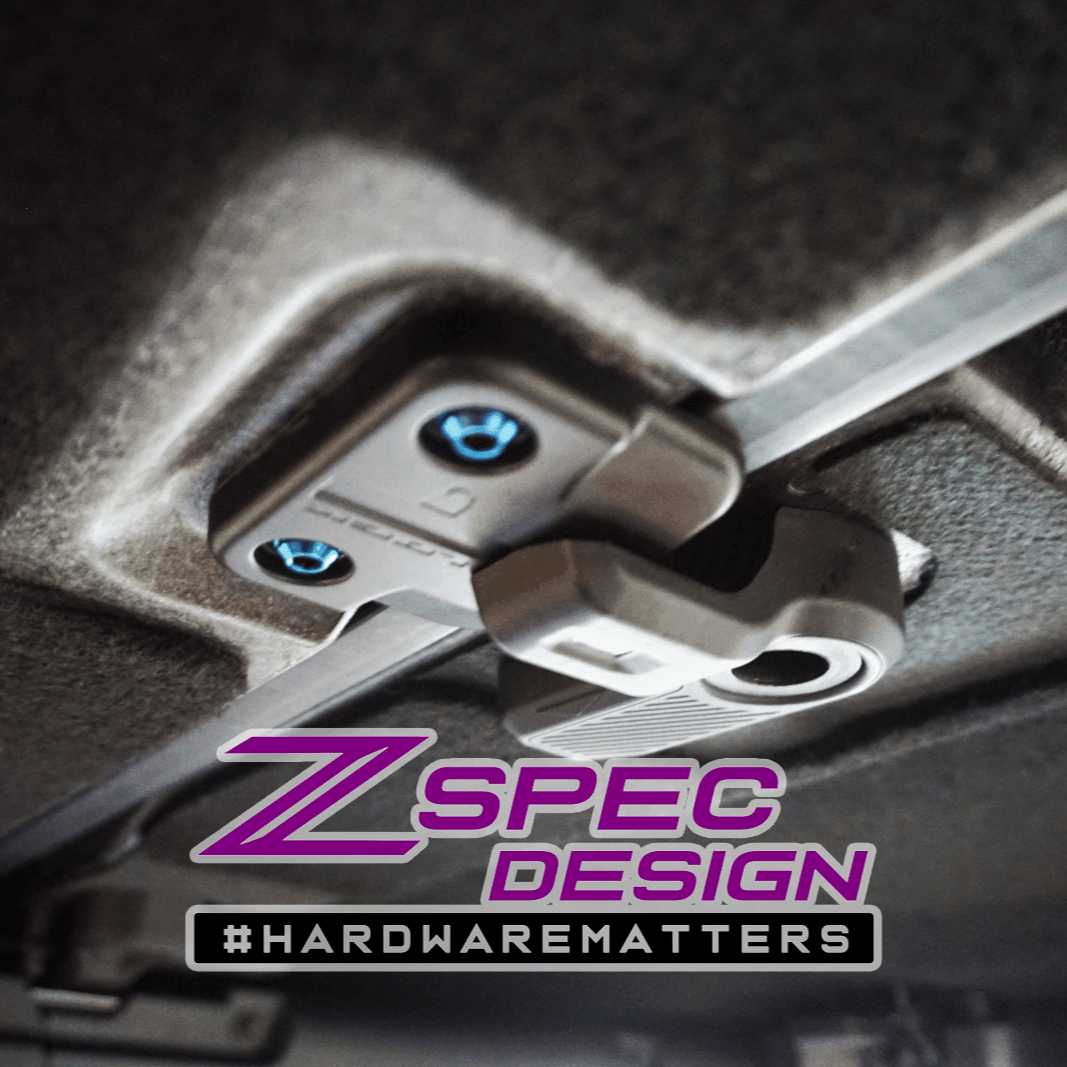 ZSPEC "Stage 3" Dress Up Bolts® Fastener Kit for 21+ Ford Bronco 2.7L, Titanium & Billet
