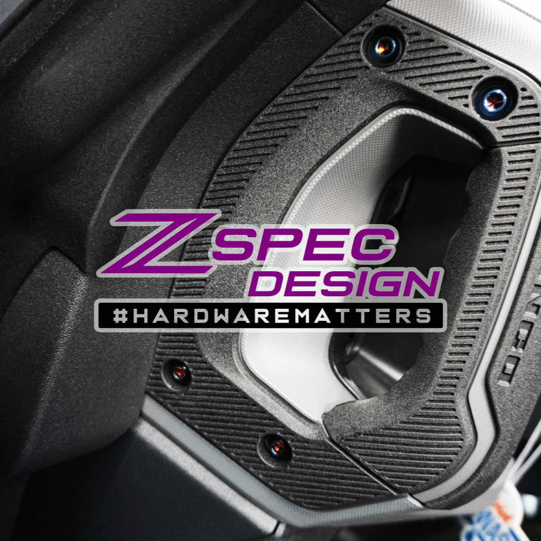 ZSPEC "Stage 3" Dress Up Bolts® Fastener Kit for 21+ Ford Bronco 2.7L, Titanium & Billet