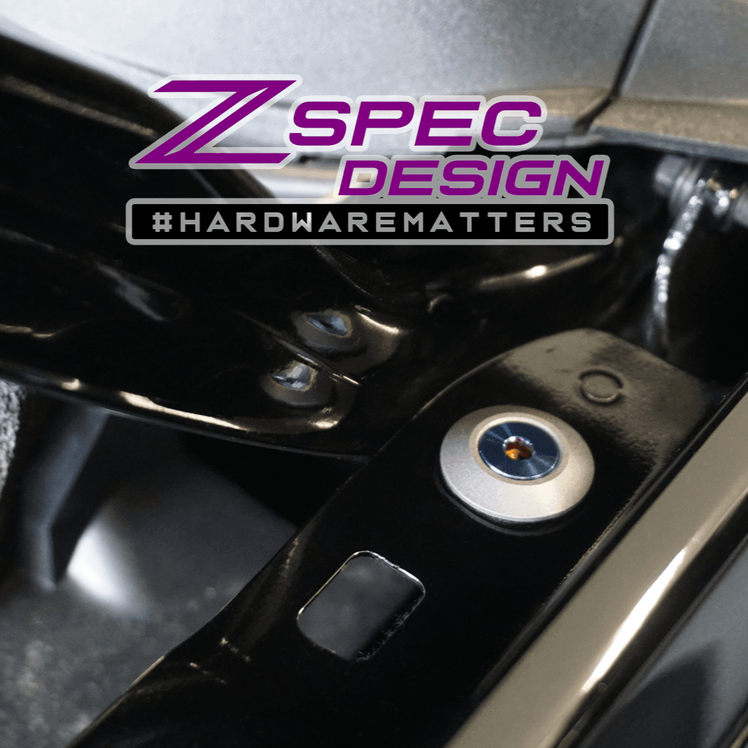 ZSPEC "Stage 3" Dress Up Bolts® Fastener Kit for 21+ Ford Bronco 2.7L, Titanium & Billet