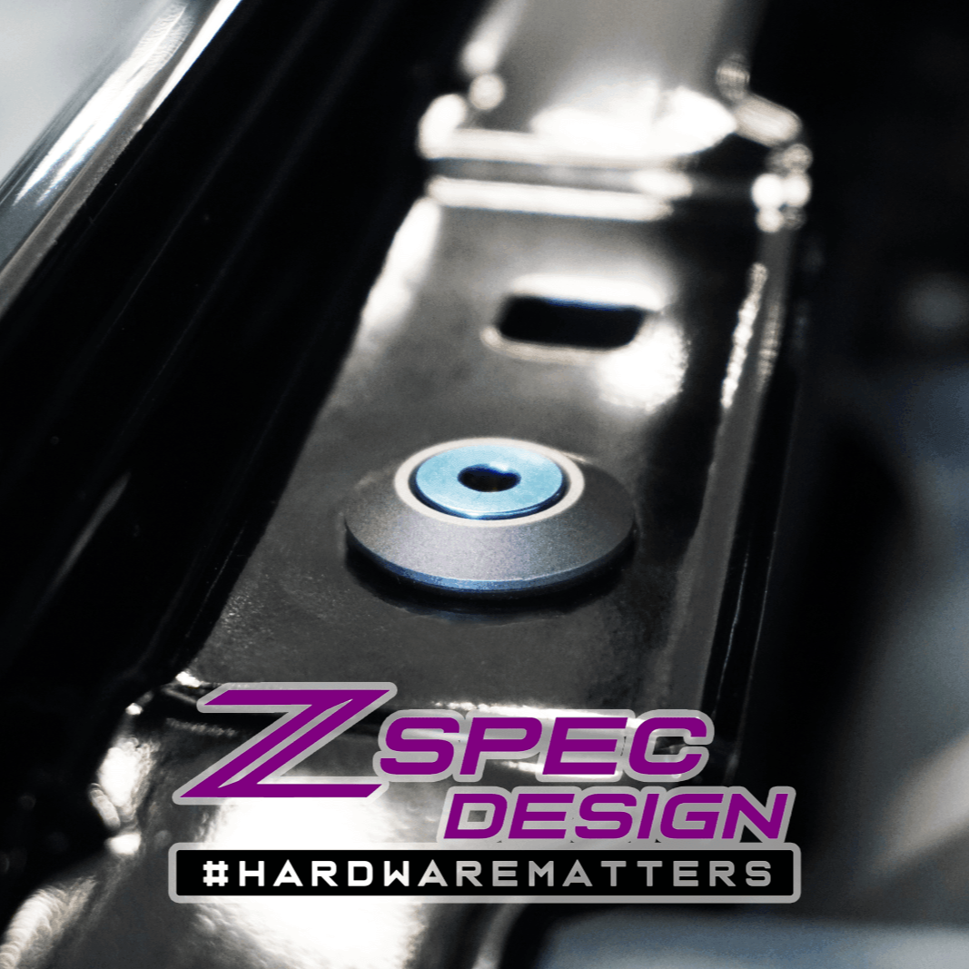 ZSPEC "Stage 3" Dress Up Bolts® Fastener Kit for 21+ Ford Bronco 2.7L, Titanium & Billet