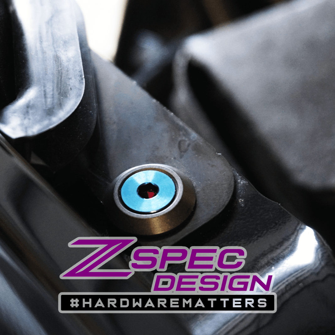 ZSPEC "Stage 3" Dress Up Bolts® Fastener Kit for 21+ Ford Bronco 2.7L, Titanium & Billet