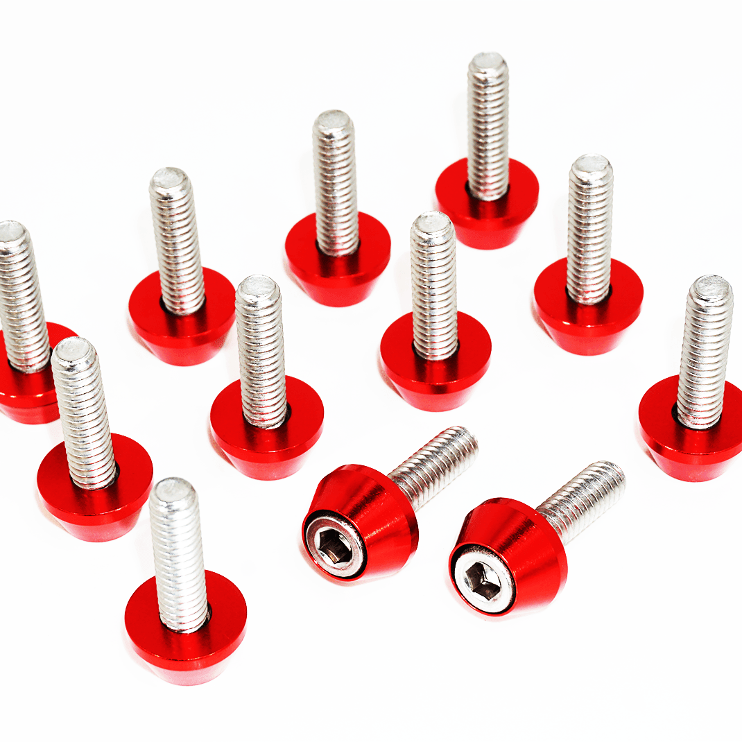 ZSPEC Valve Covers Fastener Kit for '87-93 Ford Mustang V8 Fox-Body, Stainless & Billet