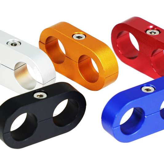 ZSPEC Billet Fuel Hose Clamp for rubber or braided hose, 15.1mm I.D. min.