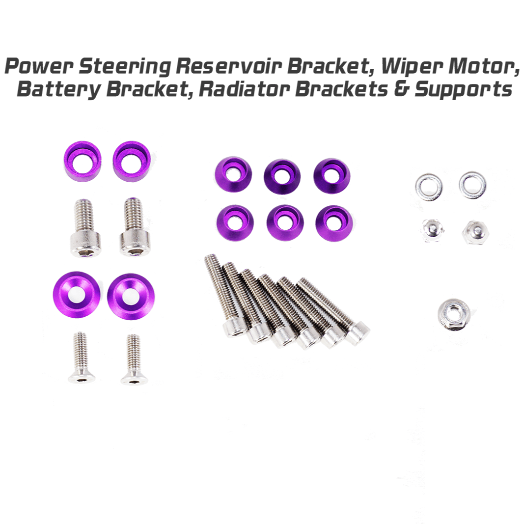 ZSPEC "Stage 3" Dress Up Bolts® Kit for Nissan Skyline GT-R/GTR R32/R33/R34, Stainless & Billet
