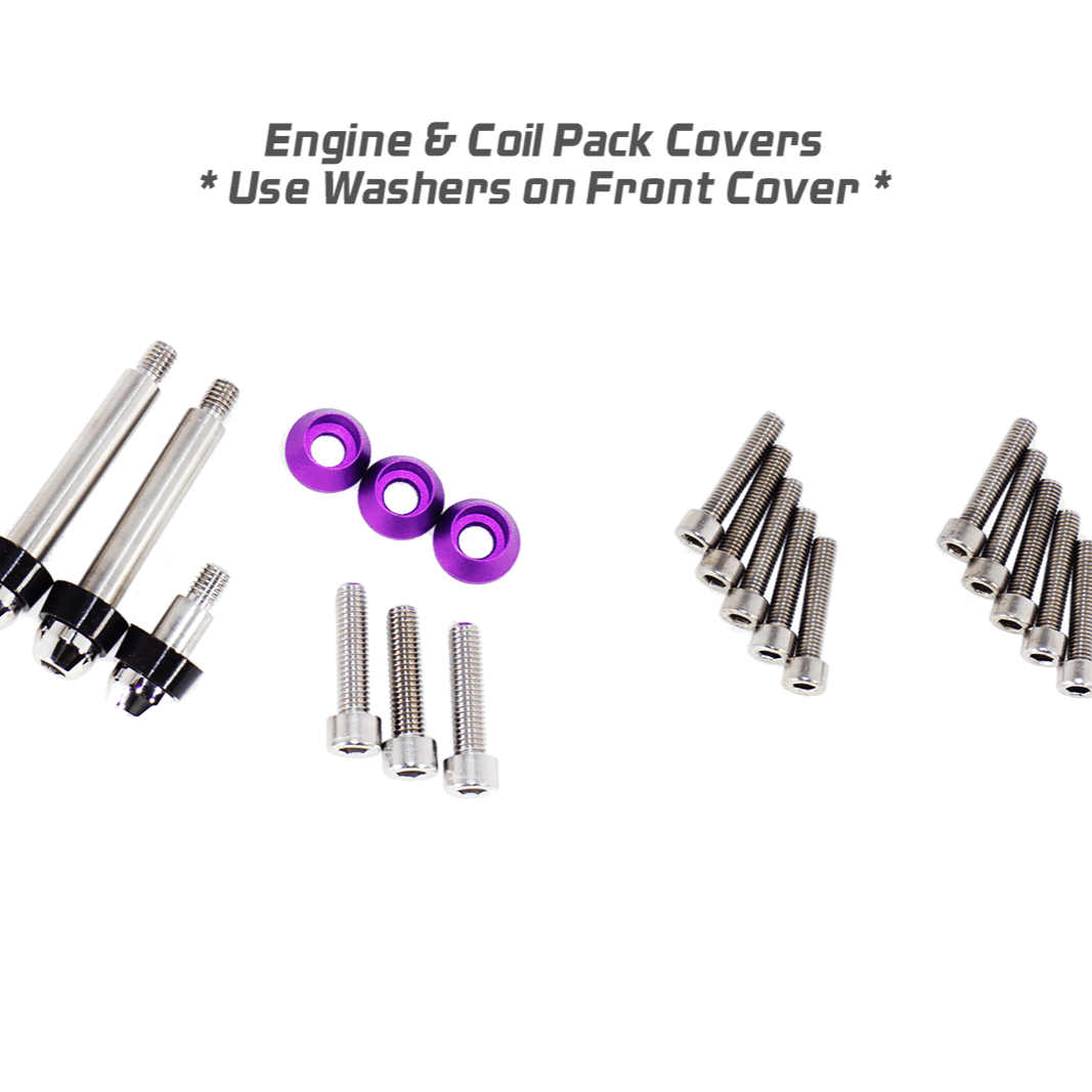 ZSPEC "Stage 3" Dress Up Bolts® Kit for Nissan Skyline GT-R/GTR R32/R33/R34, Stainless & Billet