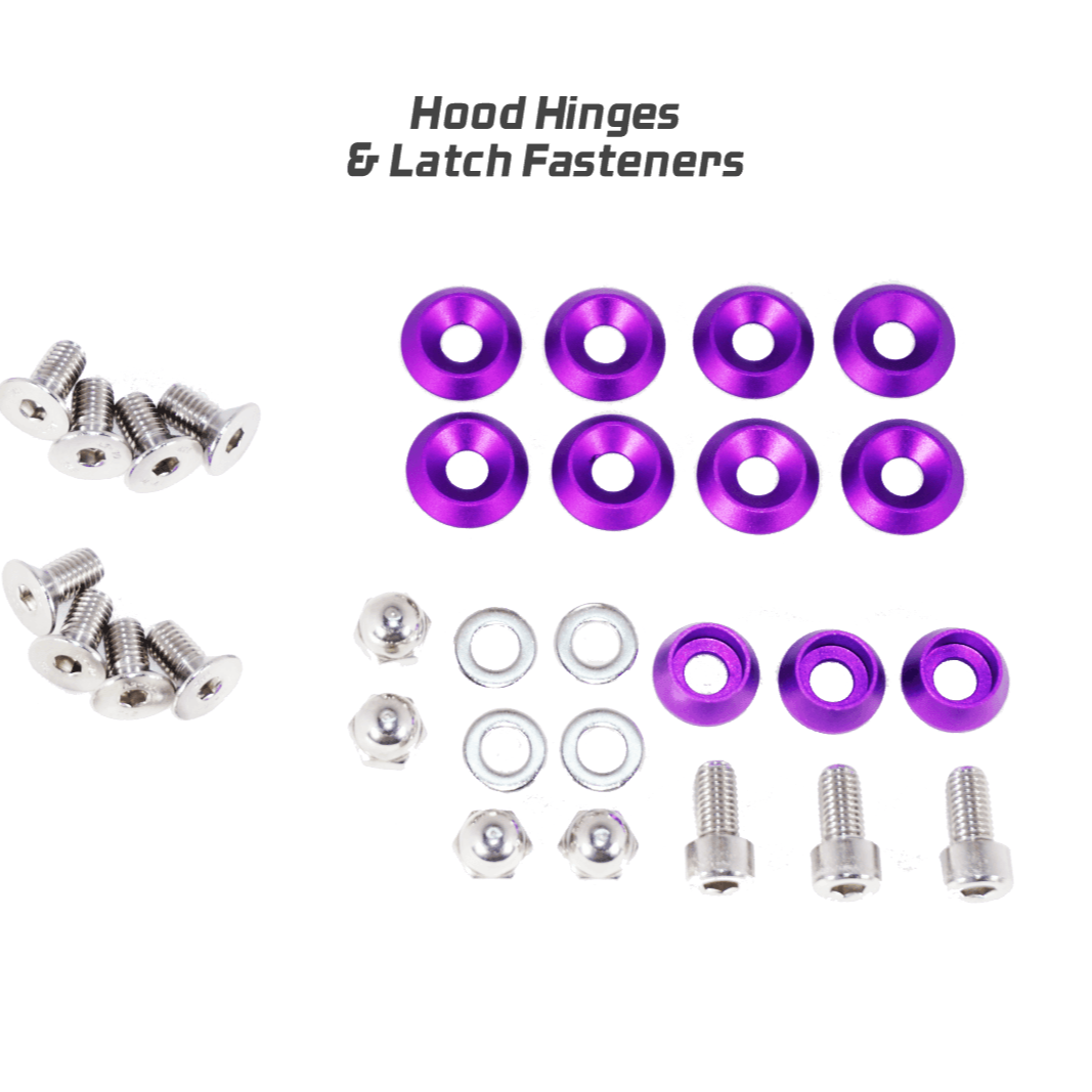 ZSPEC "Stage 3" Dress Up Bolts® Kit for Nissan Skyline GT-R/GTR R32/R33/R34, Stainless & Billet