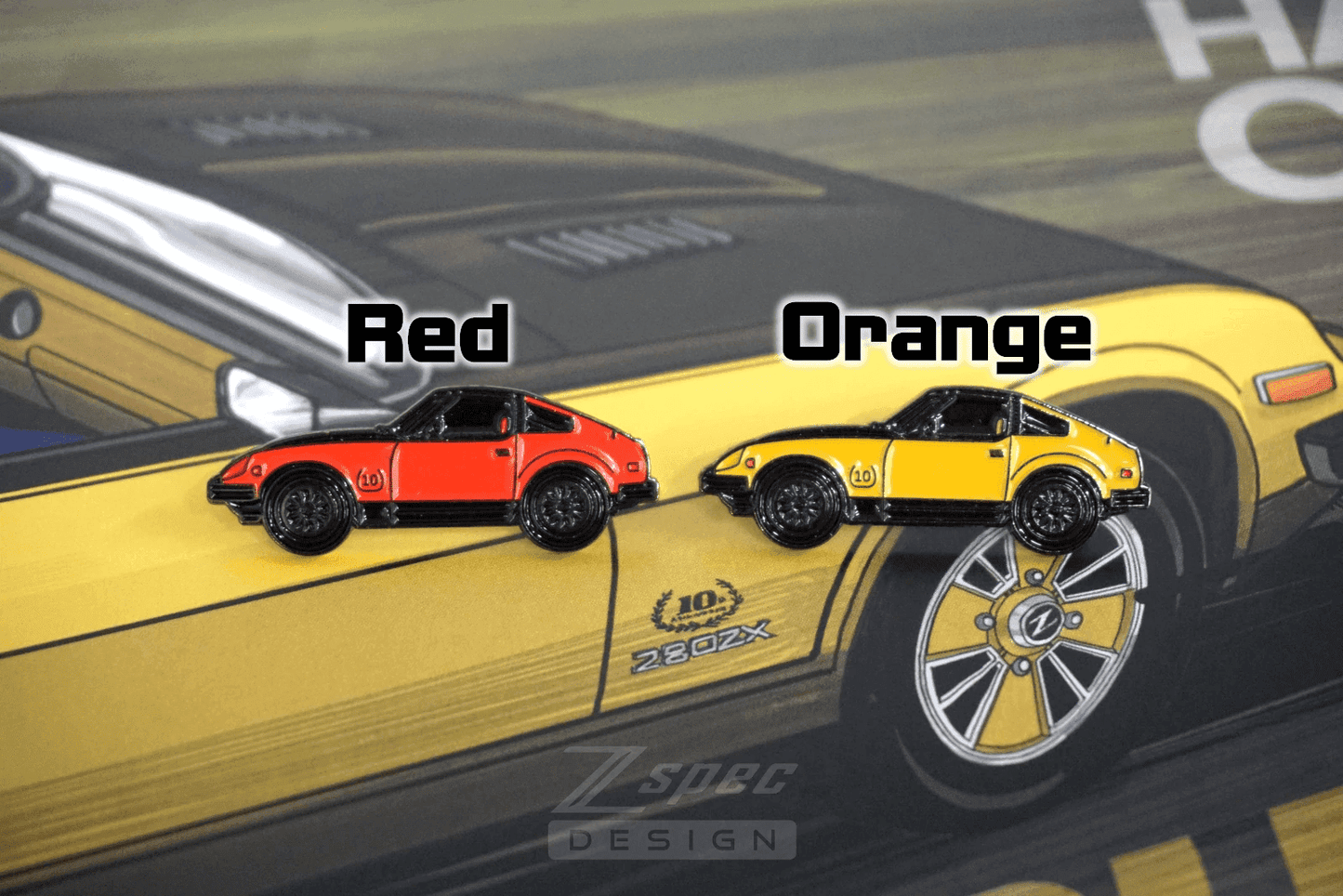 ZSPEC Datsun 280zx S130 Anniversary Edition Lapel / Hat Pin