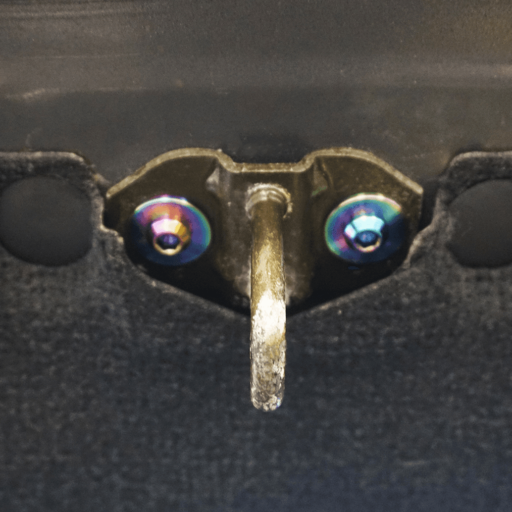 ZSPEC Dress Up Bolts® Hatch-Striker Fastener Kit for Nissan 240SX S13 (& Silvia), Titanium