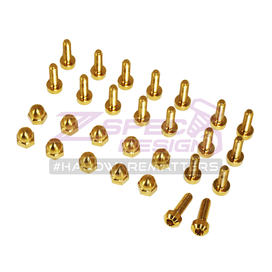 ZSPEC Blow Off Valve BOV Hardware Kit for HKS Super SQV4/SSQV, Titanium Grade-5