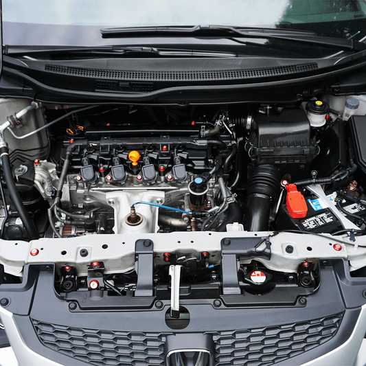 ZSPEC "Stage 3" Dress Up Bolts® Fastener Kit for '12-15 Honda Civic 1.8L, Stainless & Billet