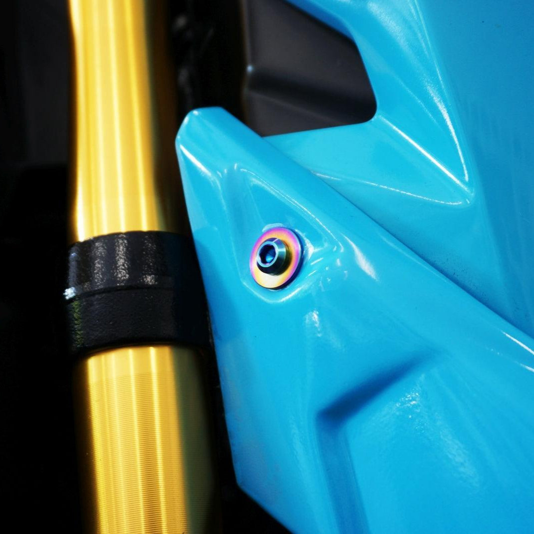 ZSPEC Dress-Up Bolts® Hardware Kit for the pre-2020 Honda Grom Platform, Titanium