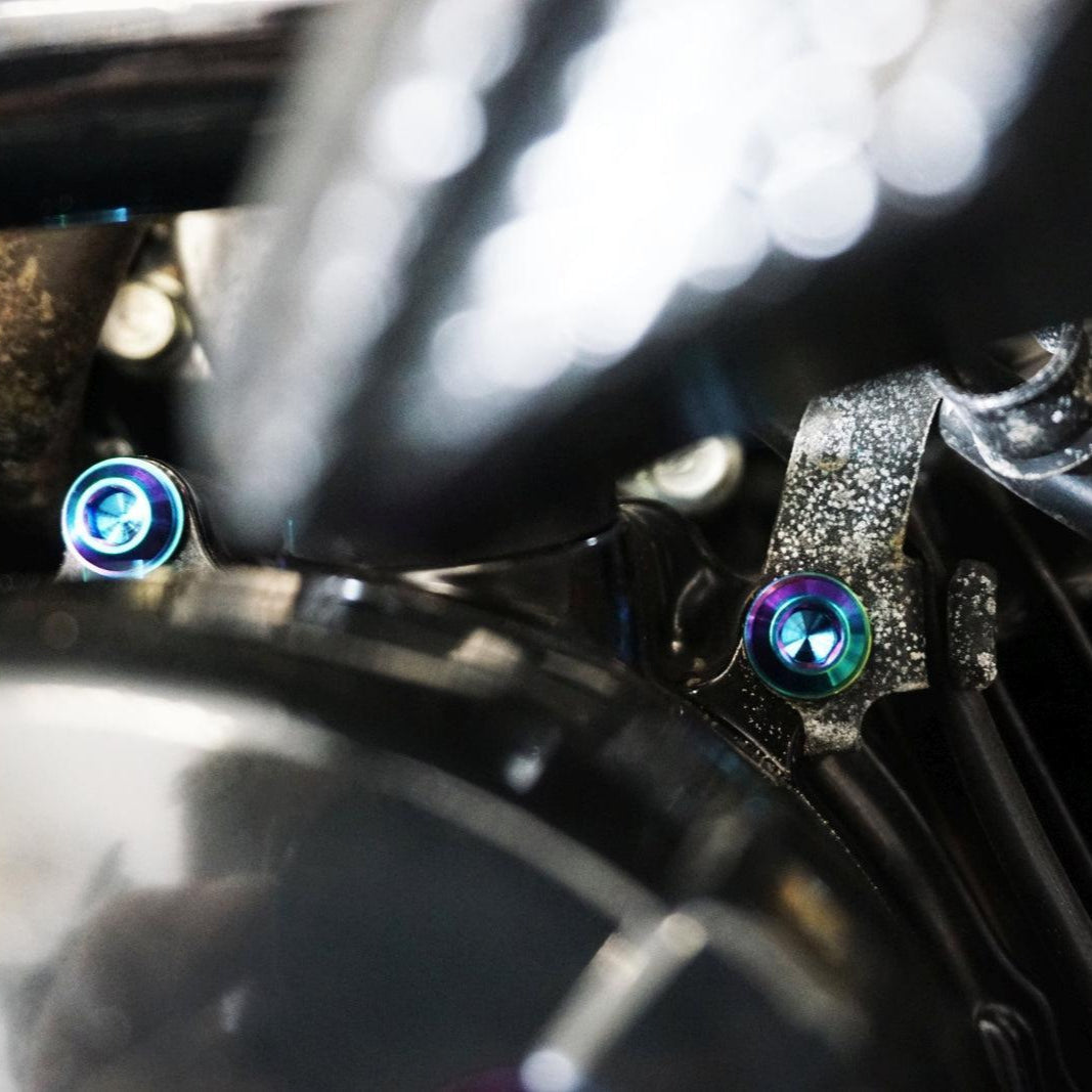 ZSPEC Dress-Up Bolts® Hardware Kit for the pre-2020 Honda Grom Platform, Titanium