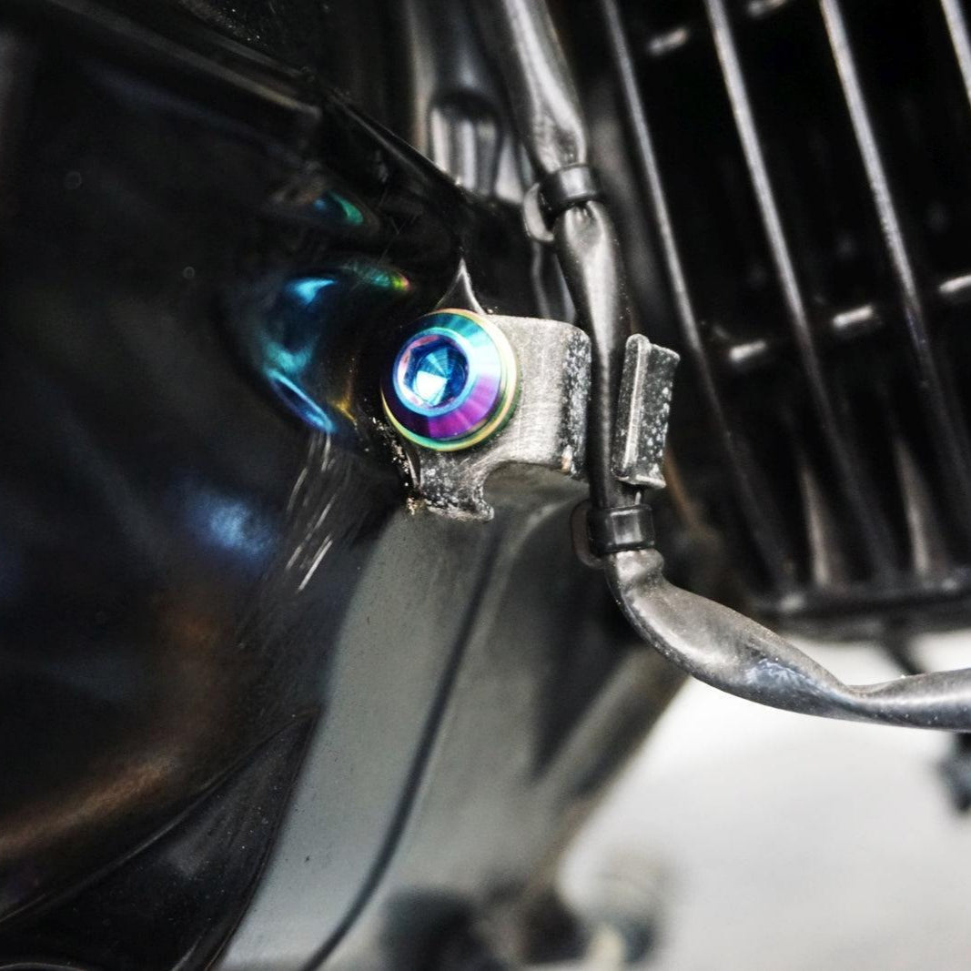 ZSPEC Dress-Up Bolts® Hardware Kit for the pre-2020 Honda Grom Platform, Titanium