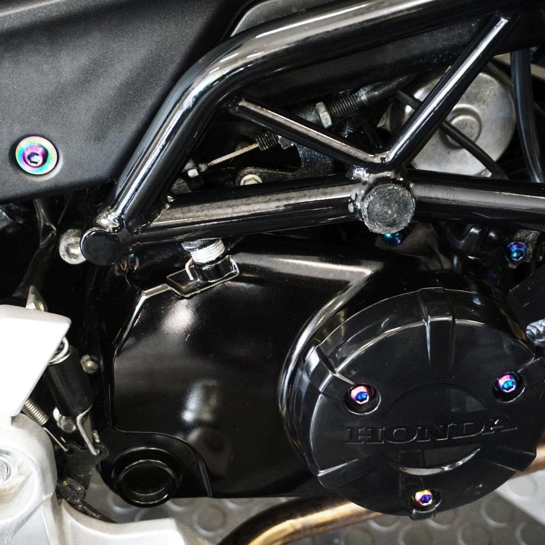 ZSPEC Dress-Up Bolts® Hardware Kit for the pre-2020 Honda Grom Platform, Titanium