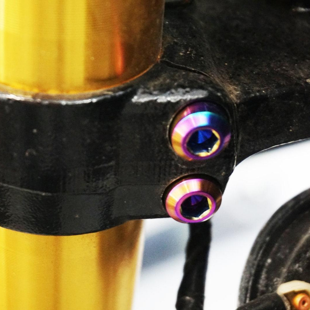 ZSPEC Dress-Up Bolts® Hardware Kit for the pre-2020 Honda Grom Platform, Titanium