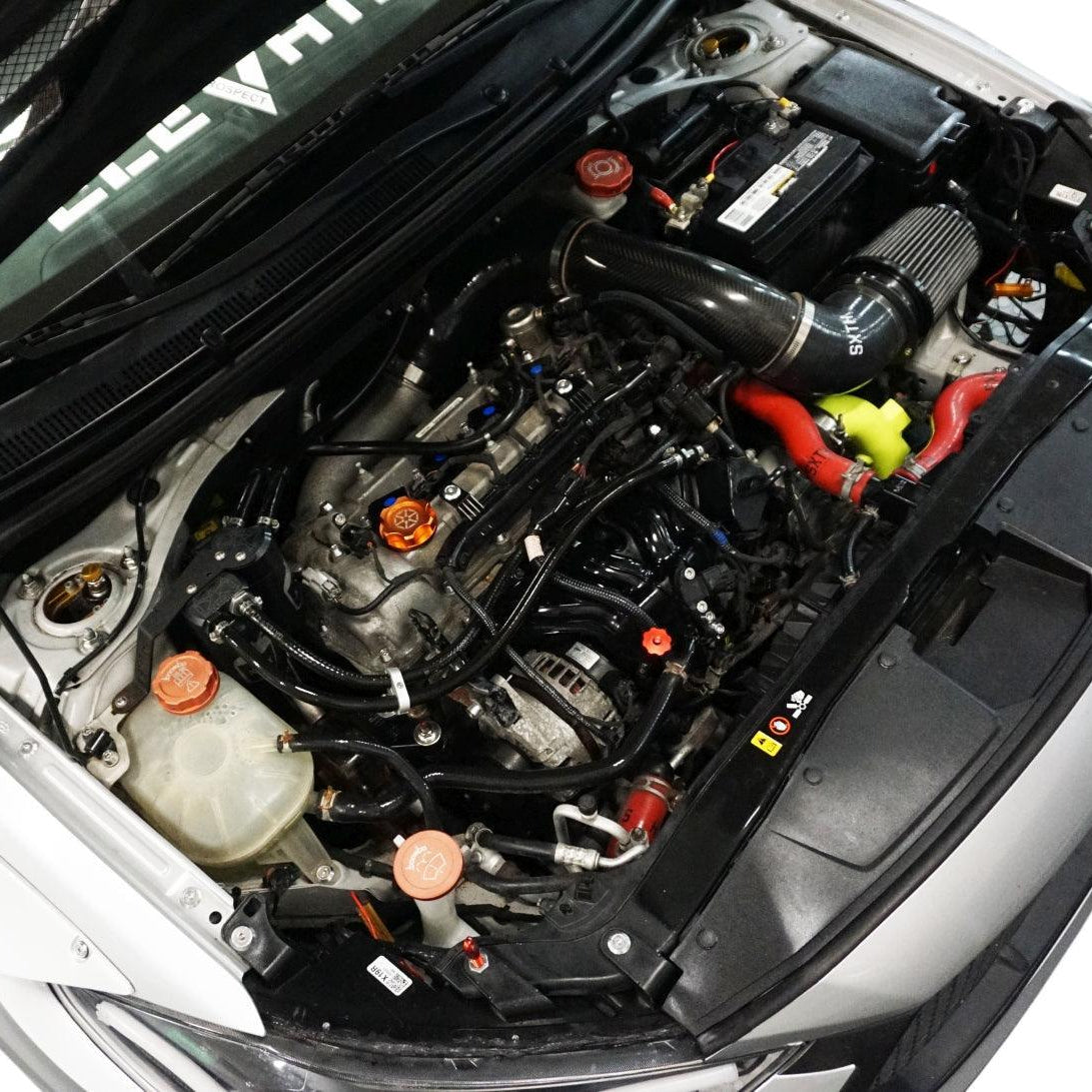 ZSPEC "Stage 3" Dress Up Bolts® Fastener Kit for '17-18 Hyundai Elantra, Stainless & Billet