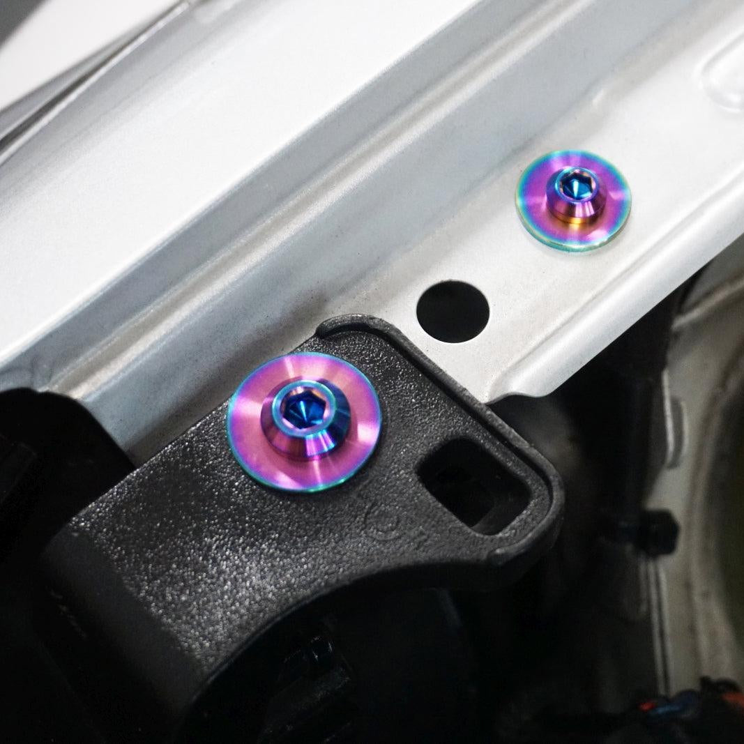 ZSPEC "Stage 2" Dress Up Bolts® Fastener Kit for '17-18 Hyundai Elantra, Titanium