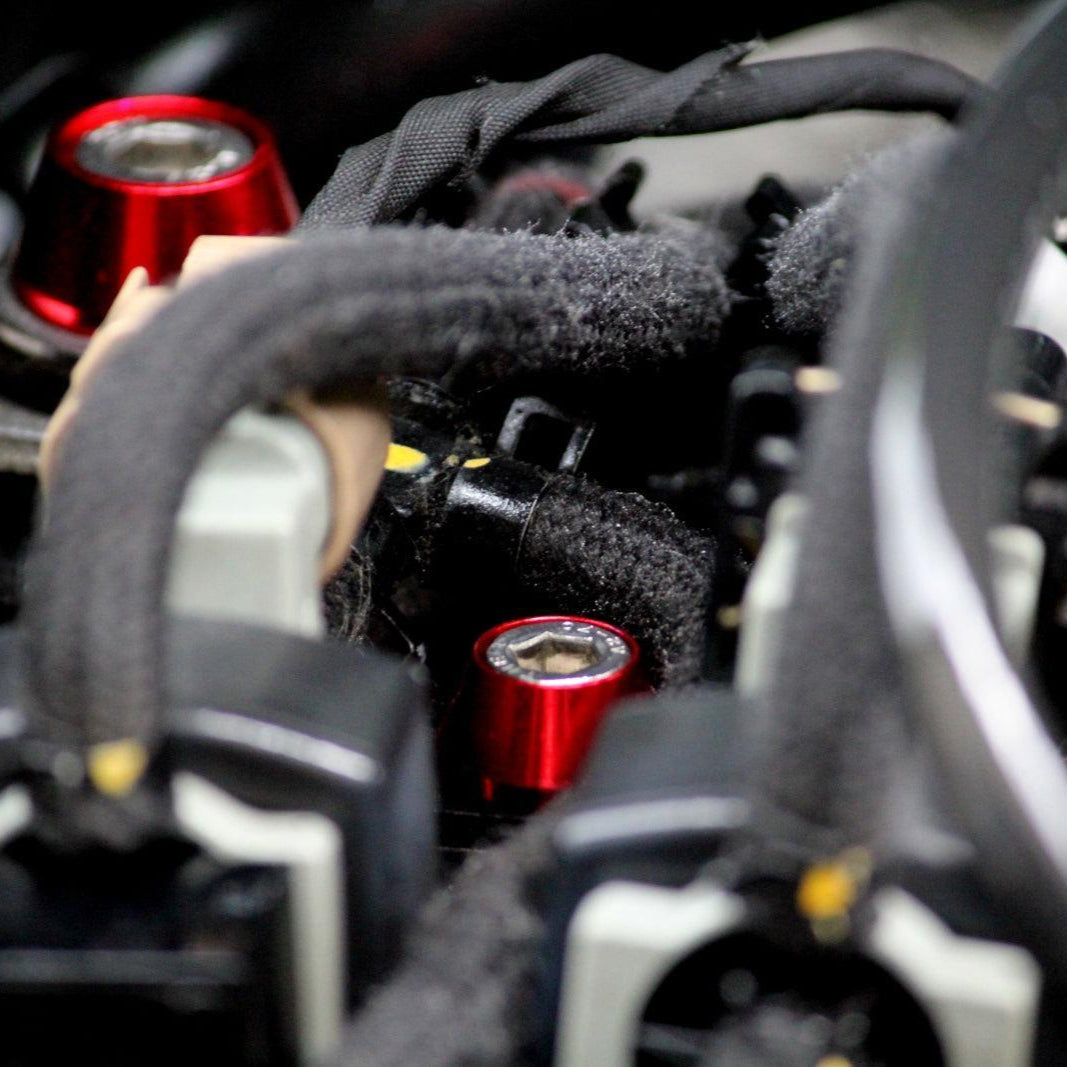 ZSPEC "Stage 3" Dress Up Bolts® Fastener Kit for '08-14 Hyundai Genesis, Stainless & Billet