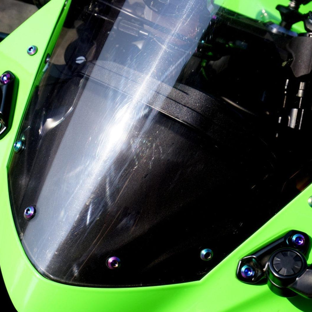 ZSPEC Titanium Dress Up Bolts® Fastener Kit for the Kawasaki Ninja 636 ZX6R