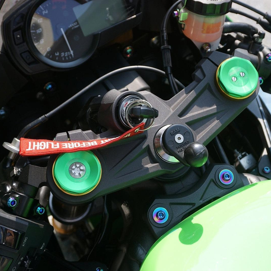 ZSPEC Titanium Dress Up Bolts® Fastener Kit for the Kawasaki Ninja 636 ZX6R