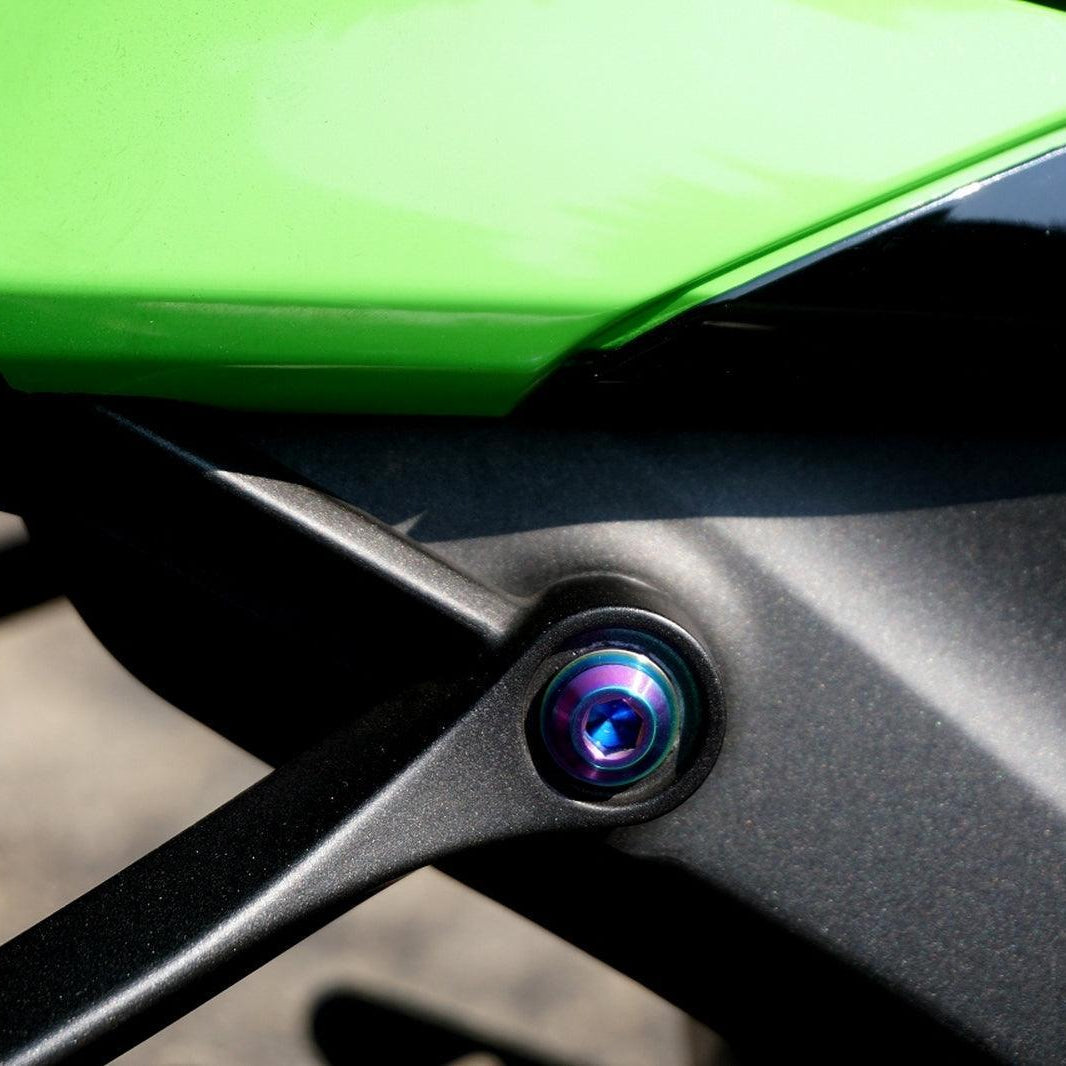 ZSPEC Titanium Dress Up Bolts® Fastener Kit for the Kawasaki Ninja 636 ZX6R